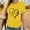 Yellow, variant on Rezuofi 1 Pcs Womens Valentine's Day T Shirt Cute Love Heart Graphic Tee Summer Casual Short Sleeve Crewneck for Her