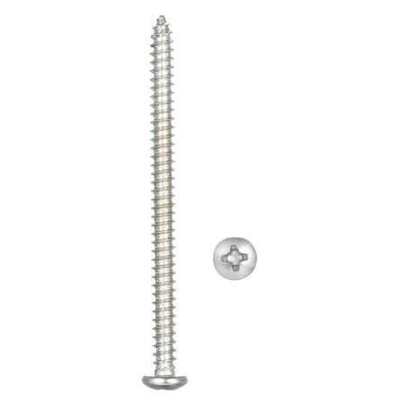 

Suzicca A2 DIN7981 #8 4.2mm 304 Stainless Steel Screw Countersunk Self Tapping Wood Screws 4.2mm*60mm