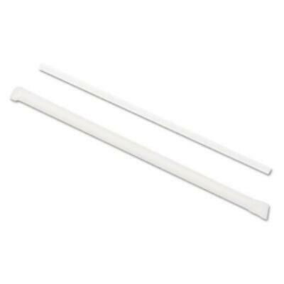 1PK-GEN Wrapped Jumbo Straws, 7 3/4