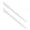 White-36 cm, variant on Strong Shelf Support Hardware Carbon Steel Shelf Brackets Rustproof Vertical Hole Plate Rack for Various Slotted Shelves