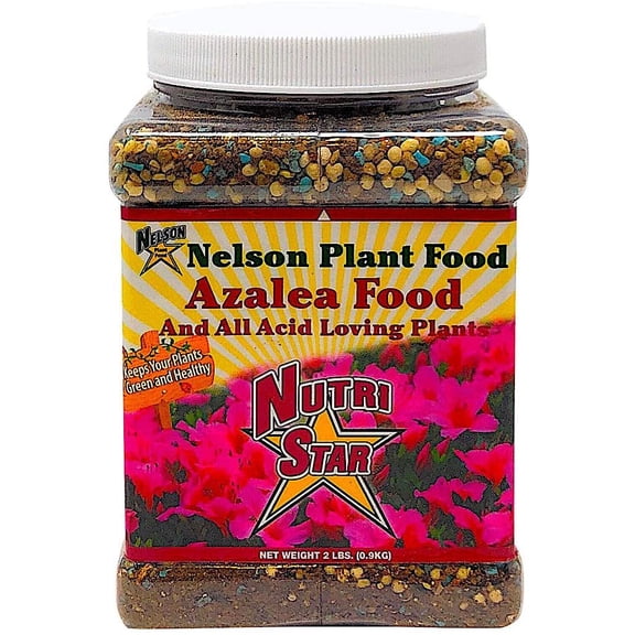 Nelson Azalea Fertilizer for Acidic-loving Plants 9-13-11 -  2 lb Jar