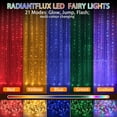 thumbnail image 5 of Fairy String Lights - 16.4ft 50 LED Battery Operated, 21 Modes, IP65 Waterproof, Multi-Color Changing for Christmas Indoor Outdoor Decor, 5 of 5