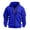 Blue, variant on Men's Tactical Work Hoodie Polyester Blend Multi Pocket Utility Long Sleeve Sweatshirt Outdoor Casual Fall Winter Jacket Coat Top