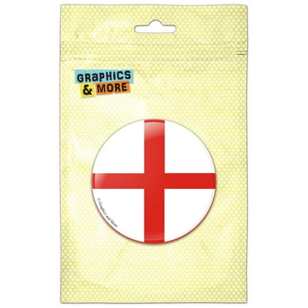 England National Country Flag Refrigerator Button