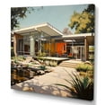 thumbnail image 2 of Designart "Coral Beige Mid Century Architectural gracefulness" Mid-century Wall Decor, 2 of 5