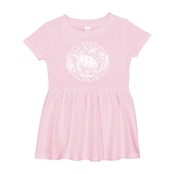 Inktastic Pensacola Beach Girls Baby Dress