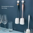 thumbnail image 4 of Household Long Handle Hanging Dust Removal Sponge Bottle Cup Cleaning Brush, 4 of 7