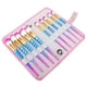 thumbnail image 2 of Juego de brochas de maquillaje de colores, 10 Uds., sombra de ojos, base, colorete, con bolsa de almacenamiento, 2 of 8