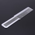 thumbnail image 4 of Peluquería Peine antiestático de carbono Peine de corte de pelo de dientes anchos (Plata), 4 of 6