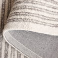 thumbnail image 5 of SAFAVIEH Abstract Haywood Striped Geometric Area Rug, Ivory/Gray, 3' x 5', 5 of 10