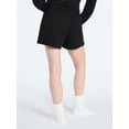 thumbnail image 3 of Joyspun Women's French Terry Knit Lounge Sleep Shorts, 3” Inseam, Sizes XS-3X, 3 of 5