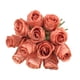 thumbnail image 5 of Flor artificial Moyic 12 cabezas de rosas de seda para decoración de boda y hogar Color Rojo, 5 of 6