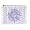 thumbnail image 3 of Multicolor Hippie Mandala Tapestry Poster Multi-styles Indian Wall Hanging Hippie Poster, 40x30 inches, 3 of 5