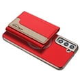 thumbnail image 2 of Allytechgroup Case for Samsung Galaxy S21 Plus/ S21+,[RFID Blocking] 2-in-1 Detachable Magnetic Wallet Case [Compatible with MagSafe] Stand PU Leather Cover with Credit Card Slots/Cash Slot, Red, 2 of 13