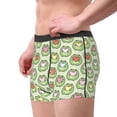 thumbnail image 2 of Fotbe Cute Chubby Frog Calzoncillos Tipo Boxer con Bolsa de Soporte Total para Hombre, X-Temp Fresco, Transpirable y de Secado Rápido-Small, 2 of 5