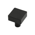 thumbnail image 4 of Era Square Knob 2-Pack Brushed Black, 4 of 6