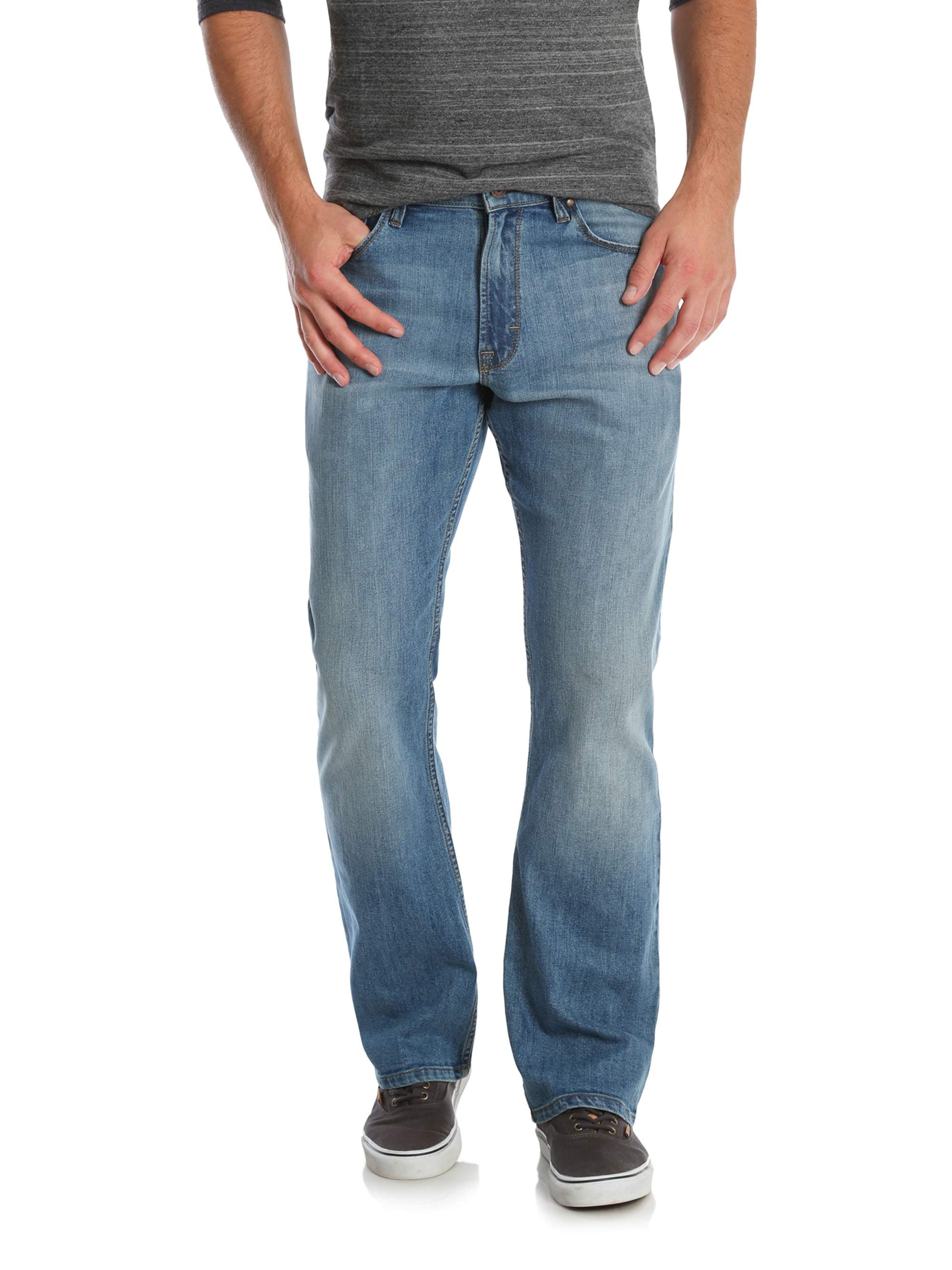 relaxed fit bootcut jeans