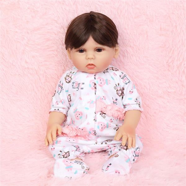 Reborn Dolls Baby Reborn Silicone Reborn Baby Doll Palm Dolls Pajamas Dress  Simulation Baby Reborn Baby Doll Toys - Temu