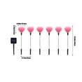 thumbnail image 3 of Eespoir LED Valentine's Day Solar, Holiday Classic Shape Lights, Outdoor Garden Yard Lights, For Decoration One Tow(Pink), 3 of 7