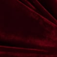 thumbnail image 5 of thefmos Women's V Neck Collared Long Sleeve Velvet Blouse Loose Fit Solid Color Casual Top Fashion Fall Winter Outfit, Wine L, 5 of 7