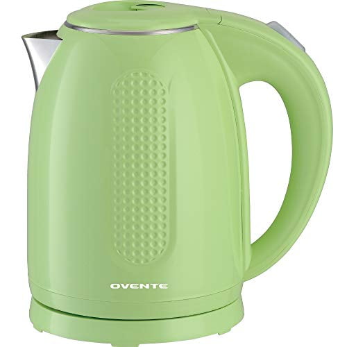 Ovente Electric Hot Water Kettle 1.7 Liter BPAFree with Double Walled
