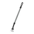 thumbnail image 4 of Quzzie Boat Docking Rod Boat Accessories Ideal Gift Multipurpose Reusable Heavy Duty Shock Absorbing Compact Telescopic Mooring Rope Gray, 4 of 8
