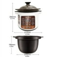 thumbnail image 7 of Tianji DGD40-40LD Electric Stew Pot 4L Full-automatic Slow Cooker Ceramic Inner Pot 120V 600W 3-6 people, 7 of 7