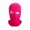 Red, variant on 2-Hole Knitted Full Face Cover Ski Neck Gaiter, Winter Balaclava Warm Knit Beanie for Outdoor Sports