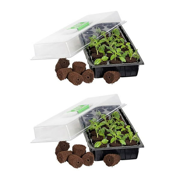 Hydrofarm Jump Start 24Cell Indoor Germination Station Starter Kit (2