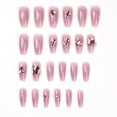 thumbnail image 1 of Presione sobre las uñas Uñas extra largas Puntas de uñas de ataúd Uñas postizas brillantes, 1 of 5