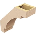 thumbnail image 5 of Ekena Millwork 5"W x 14"D x 14"H Merced Rough Cedar Woodgrain TimberThane Knee Brace, Primed, 5 of 6