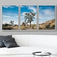 thumbnail image 3 of wall26 Framed Canvas Print Wall Art Joshua Tree Desert National Park Landscape Nature Wilderness Photography Modern Art Rustic Scenic Multicolor for Living Room, Bedroom, Office - 24"x36"x3, 3 of 5