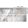 thumbnail image 2 of 16PCS Wall Sticker Self-Adhesive, Wall Tile Sticker, Ceramic Tile Stickers, Marble Tile Stickers, PVC Waterproof Crystal Film, 2 of 5