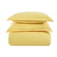 thumbnail image 5 of Sweet Home Collection Premium Quality Washed Crinkled Duvet Cover King Yellow, 5 of 6
