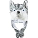 thumbnail image 1 of Mignon en peluche tête d'animal chapeau d'hiver chaud hiver mode vêtements accessoires (Husky (court)) JAMW Sencillez, 1 of 4