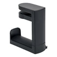 thumbnail image 1 of Moyic Soporte para auriculares Gancho para colgar Auriculares para juegos Soporte de almacenamiento para pantalla Soporte ajustable para Cables de audio/vídeo negro/giratorio de 360°, 1 of 6