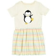 thumbnail image 3 of Inktastic Penguin Girls Toddler Dress, 3 of 5