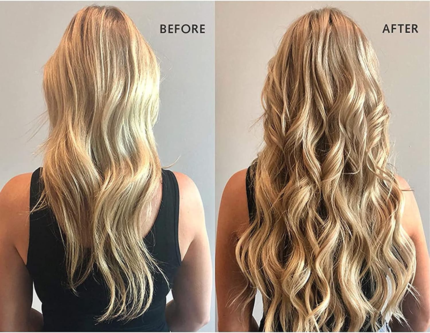 Aorsher Blonde Weft Hair Extensions, Body Wave Virgin Human Hair Bundles, 20inch Single Hair Bundles Full Thick Long Curly Weave Hairpiece Bundle for Women