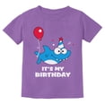 thumbnail image 1 of Tstars Boys Unisex Birthday Shark Birthday Party Shirt Funny Humor Graphic Tee Gift Birthday Party Birthday Gift Birthday Shirts for Boy B Day Toddler Kids Graphic T Shirt, 1 of 6