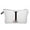 I, variant on Personalized Initials Makeup Bag for Women - Floral Monogram Cosmetic Pouch, Travel Toiletry Organizer, Gift for Her, Bridesmaid, Mother's Day, Christmas, Birthday - Durable Polyester Fabric