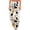 BQT53-Khaki, variant on Halloween Pajamas Women Casual Blood Rose Print Drawstring Pjs Halloween Stretch Lounge Cute Candy Autumn Pants Saffron S