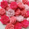 thumbnail image 3 of Clearance!Gradient Combination Of Simulation Roses Scrapbook Stationery DIY Decorative Wreath Decorative Applique Toys Handmade Roses, 3 of 6