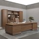 thumbnail image 2 of Executive Reception Office Desk L Shaped Corner Conference Height Luxury Desk Organizer Mesa Para Compuatador Office Furniture My Lux Decor Round, 2 of 9