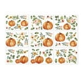 thumbnail image 2 of Under $5 Fall Window Clings Pumpkin 18 Sheet Window Sticker Fall Decorations Pumpkin Leaves Window Decals for Thanksgiving Harvest Home Party Decor, 2 of 7