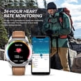 thumbnail image 3 of READ Smartwatch, 1.3 Inch Touchscreen Fitness Wristwatch, Fitness Tracker with Heart Rate Monitor, with Pedometer, Sleep Monitor, Stopwatch IP68 Waterproof Watch, for iOS and Android, 3 of 6