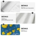thumbnail image 7 of Easygdp Rubber Duck Kitchen Hand Towels Hanging Tie Towels Fast Drying Dish Cloth with Loop for Bathroom Restroom Home Decor, 7 of 7