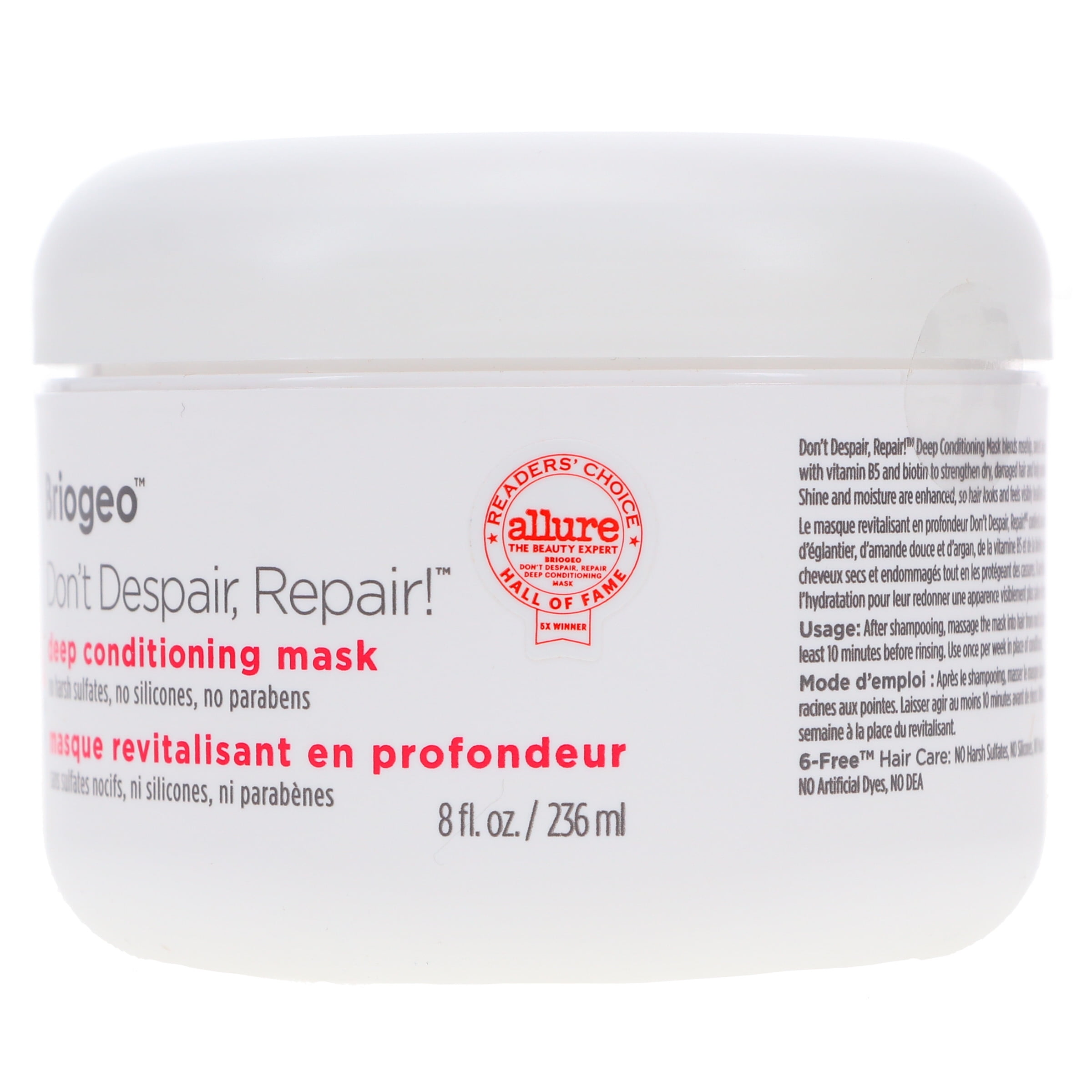 Briogeo Don't Despair, Repair! Deep Conditioning Mask 8 oz