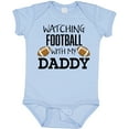 thumbnail image 3 of Inktastic Watching Football with My Daddy Boys or Girls Baby Bodysuit, 3 of 5