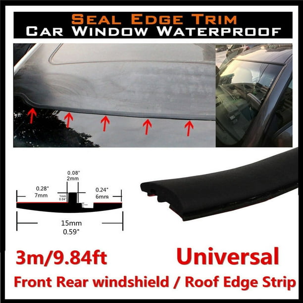 118 Rubber Car Roof Door Gutter Seal Window Sunroof Cover Strip Waterproof Walmart Business Supplies
