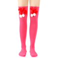 thumbnail image 4 of EnJoCho Clearance Fall Socks Women Ladies Solid Color Cartoon Christmas Decorated Knee Socks for Christmas Party Sweet Cute Stockings Adult Xmas Themed Charming Socks Heated Socks, 4 of 4